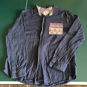 On the Byas Aztec Button Up